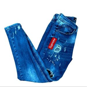 Mario Marato Denim Jeans Size 29 Blue in Color